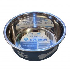 Pet Living Non Slip Designer Dog Bowl Assorted