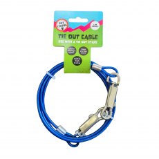 Pet Living Tie Out Cable 1.8m Assorted Pet Living Tie Out Cable 1.8m Assorted