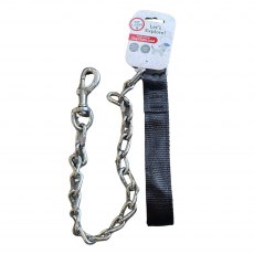 Pet Living Dog Chain Lead Black 6mm x 22" Pet Living Dog Chain Lead Black 6mm x 22"