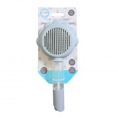 Pet Living 2 In 1 Self Cleaning Spray & Groom Brush Assorted Pet Living 2 In 1 Self Cleaning Spray & Groom Brush Assorted