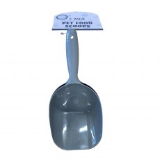 Pet Living Pet Food Scoops 2 Pack Assorted
