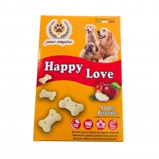 Paw Empire Happy Love Apple Dog Biscuits 300g Paw Empire Happy Love Apple Dog Biscuits 300g