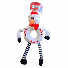 Paws Behaving Badly Christmas Rope Body Dog Toy Assorted Paws Behaving Badly Christmas Rope Body Dog Toy Assorted