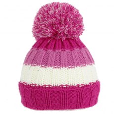 SSP Hats Kid's Stripe Knitted Bobble Hat Assorted SSP Hats Kid's Stripe Knitted Bobble Hat Assorted