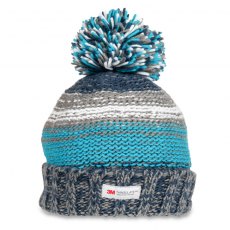 SSP Hats Kid's Thinsulate Knitted Bobble Hat Assorted SSP Hats Kid's Thinsulate Knitted Bobble Hat Assorted