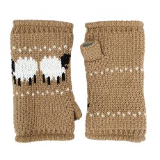 SSP Hats Ladies' Sheep Knitted Cuff Gloves Assorted SSP Hats Ladies' Sheep Knitted Cuff Gloves Assorted