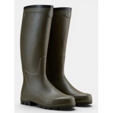 Le Chameau Men's Country Cross Neoprene Lined Wellington Vert Le Chameau Men's Country Cross Neoprene Lined Wellington Vert