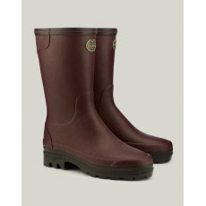 Le Chameau Ladies' Giverny Bottilon Neoprene Lined Wellington Cherry Red