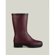 Le Chameau Ladies' Giverny Bottilon Neoprene Lined Wellington Cherry Red