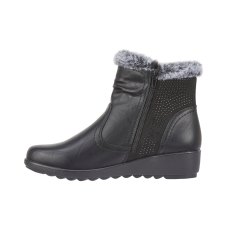 Basil Ankle Boot Black