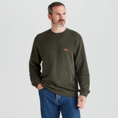 Ridgeline Journeyman Knitted Jumper Moss Ridgeline Journeyman Knitted Jumper Moss