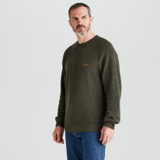 Ridgeline Journeyman Knitted Jumper Moss Ridgeline Journeyman Knitted Jumper Moss