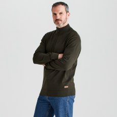 Ridgeline Hartland 1/4 Zip Knitted Jumper Deep Forest Ridgeline Hartland 1/4 Zip Knitted Jumper Deep Forest
