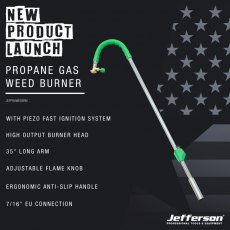 Jefferson Propane Gas Weed Burner