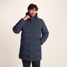 Tog24 Preece Long Jacket Dark Indigo