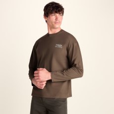 Tog24 Lloyd Long Sleeve T-Shirt Ash Brown