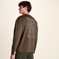 Tog24 Lloyd Long Sleeve T-Shirt Ash Brown