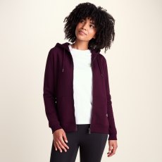 Tog24 Mia Zip Hoodie Aubergine Tog24 Mia Zip Hoodie Aubergine