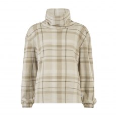 Tog24 March Overhead Fleece Taupe Check