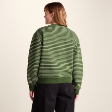 Tog24 Joyce Sweatshirt Olive Stripe Tog24 Joyce Sweatshirt Olive Stripe