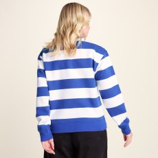 Tog24 Yuri Sweatshirt Cobalt Stripe Tog24 Yuri Sweatshirt Cobalt Stripe