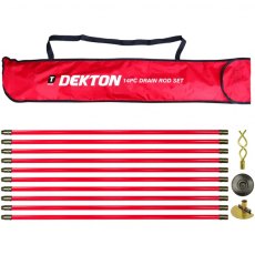 Dekton Drain Rod Set 14 Piece