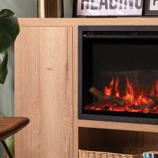 FireFX Venezia Oak Effect Stove Media Suite