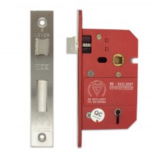 IronCore 5 Lever Mortice BS3621 Sash Lock Stainless Steel IronCore 5 Lever Mortice BS3621 Sash Lock Stainless Steel