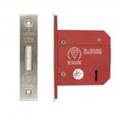IronCore 5 Lever Mortice BS3621 Dead Lock Stainless Steel IronCore 5 Lever Mortice BS3621 Dead Lock Stainless Steel