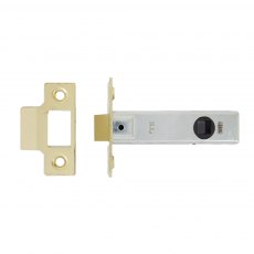 IronCore Tubular Mortice Latch Lock Brass Plated