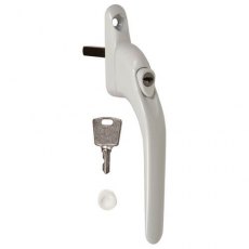 IronCore UPVC Espagnolette Window Handle White
