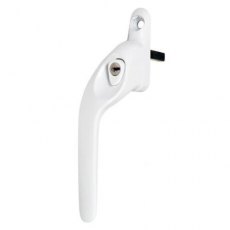 IronCore UPVC Espagnolette Window Handle White