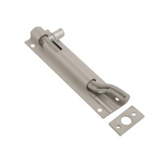 IronCore Aluminium Necked Door Bolt 75mm