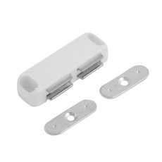 IronCore White Magnetic Twin Catch 65mm