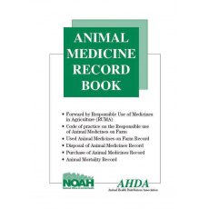 Animal Medicine Record Book