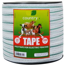 TAPE 20MM WHITE 200M COUNTRY UF