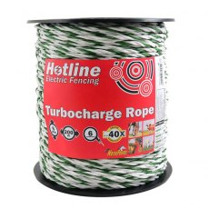 Hotline Green/White Turbocharge Rope 200m