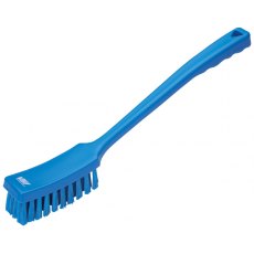 Long Handled Blue Bristle Churn Brush