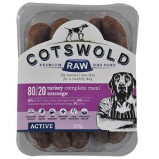 Cotswold Raw Adult Turkey Sausage