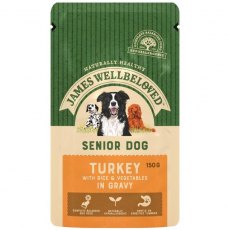 James Wellbeloved Senior Turkey 10 x 150g