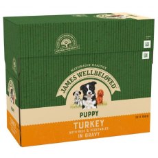 James Wellbeloved Puppy Turkey 10 x 150g