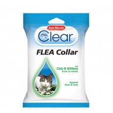 Bob Martin Clear Flea Collar For Cats & Kittens From 12 Weeks