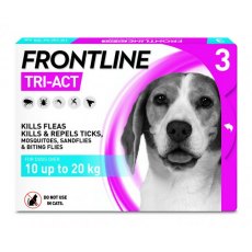 Frontline Tri Act For Dogs 3 Pipettes Frontline Tri Act For Dogs 3 Pipettes