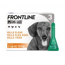 Frontline Plus Dog Small 3 Pipettes