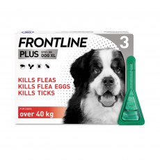 Frontline Plus Dog Extra Large 3 Pipettes