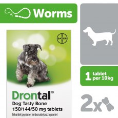 Drontal Plus Dog Tasty Bone