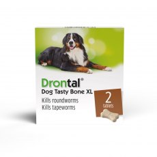 Drontal Plus Extra Large Dog 2 Tablets