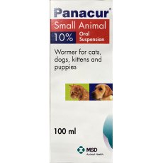 Panacur Small Animal 10% Oral Suspension 100ml
