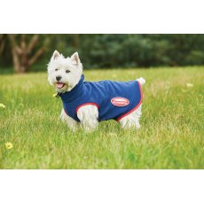 Weatherbeeta Fleece Dog Coat Navy 70cm