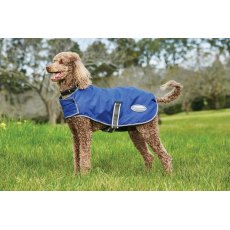 Weatherbeeta Dog Coat Blue Windbreaker